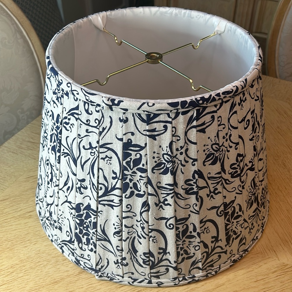 European Empire English Pleat Lampshade